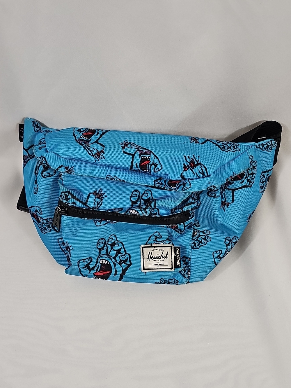 Herschel Blue Graphic Fanny Pack - Screaming Hand